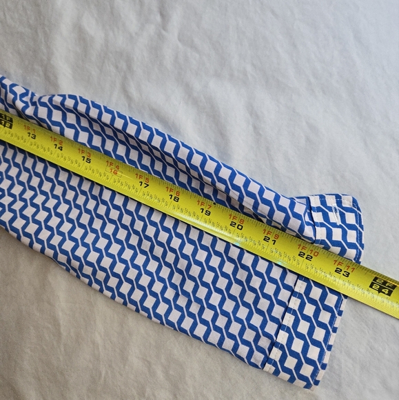 Gap Long Sleeve Tee Icy Frost White Pastel Blue - Picture 8 of 11